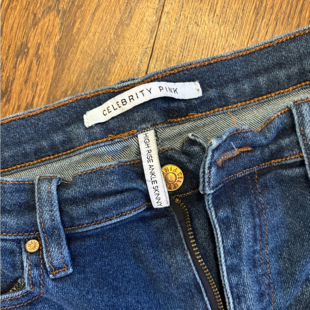 Celebrity Pink Classic Blue Denim Jeans